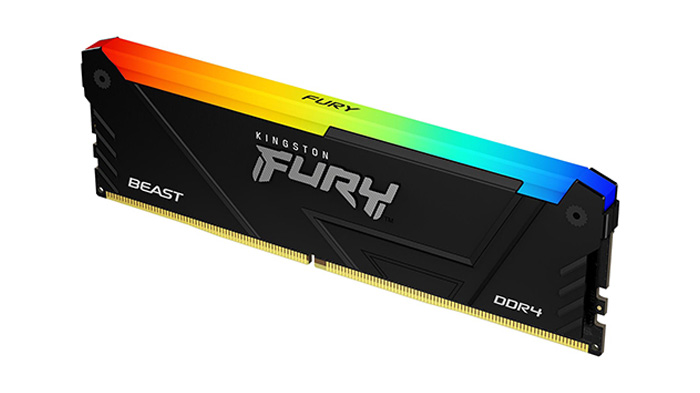 RAM Kingston FURY Beast RGB 16GB 1x16GB DDR4 3200MHz KF432C16BB2A 16