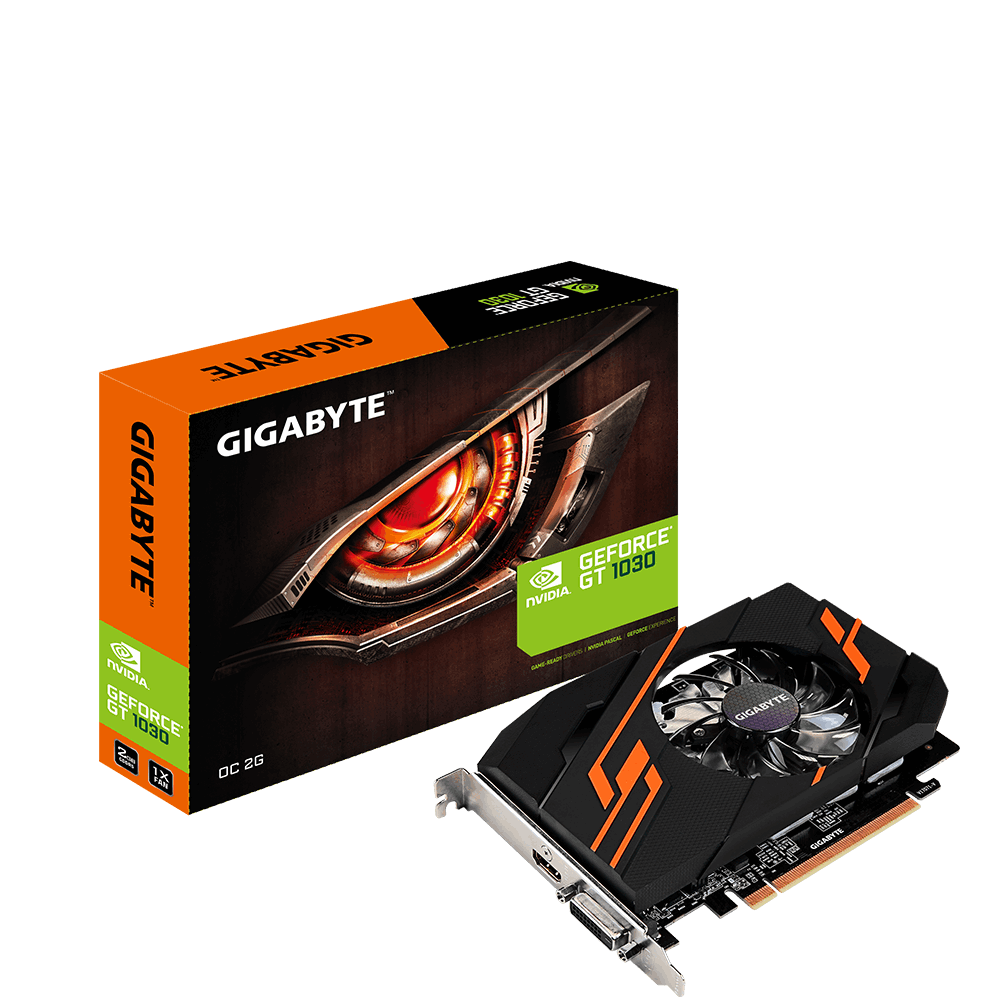 VGA GIGABYTE GV-N1030OC-2GI (GeForce GT 1030)