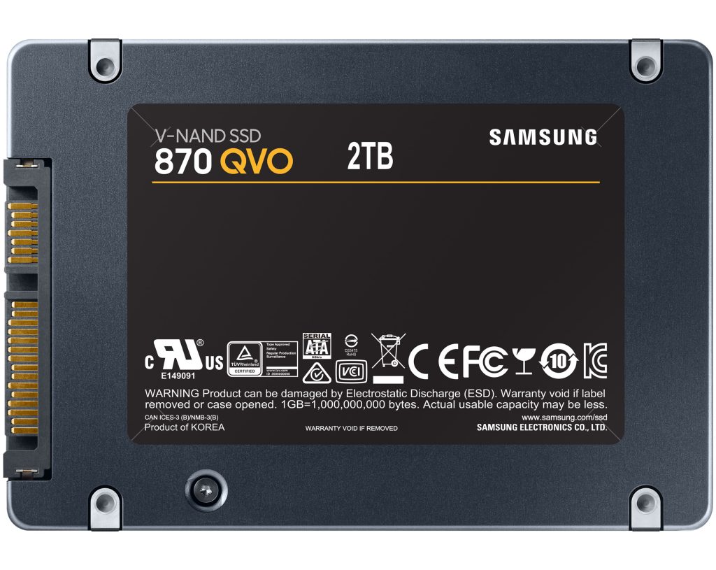 Ổ cứng SSD Samsung 870 QVO 2TB 2.5-Inch SATA III – MZ-77Q2T0BW