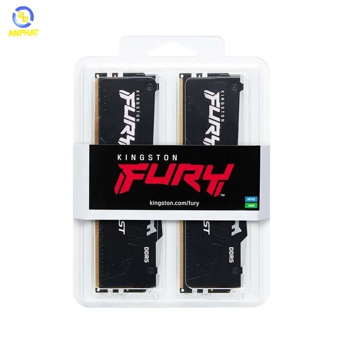 RAM Kingston FURY Beast RGB 64GB (2x32GB) DDR5 5200Mhz (KF552C40BBAK2-64)