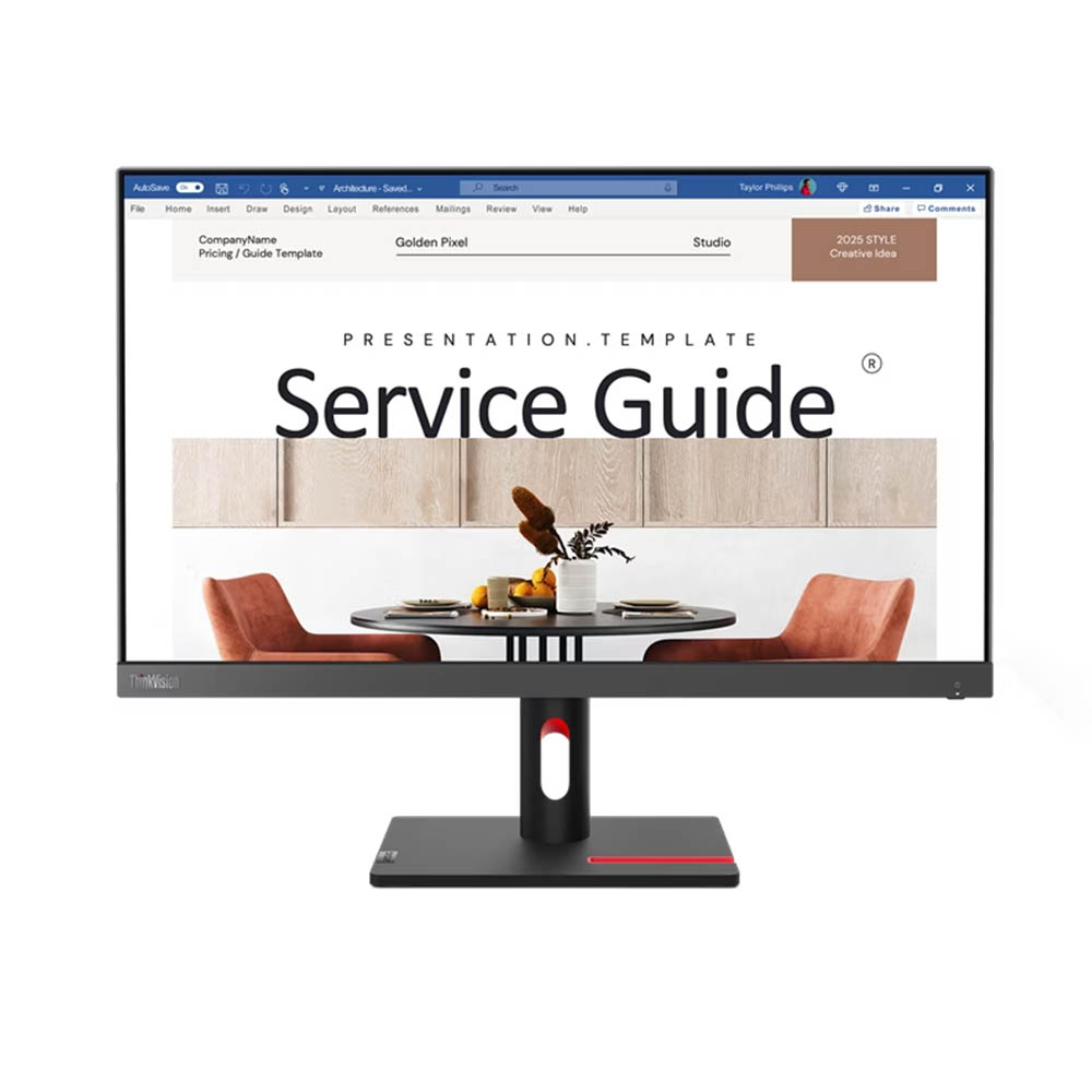 Màn hình Lenovo ThinkVision S24i-30 63DEKAR3WW (23.8 inch – FHD – IPS – 4ms – 100Hz)