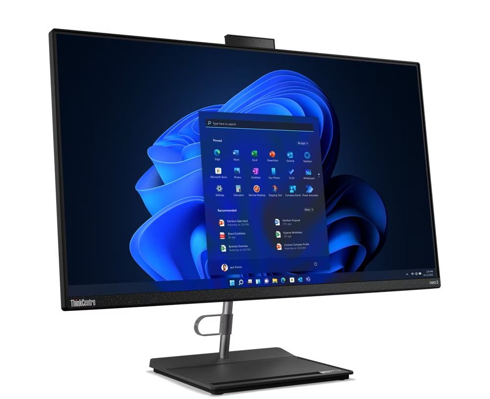 Máy tính để bàn All in one Lenovo ThinkCentre neo 30a 27 Gen 4 12JU001GVN (Intel Core i7-13620H | 8GB | 512GB | 27 inch FHD | Intel UHD | Win 11)