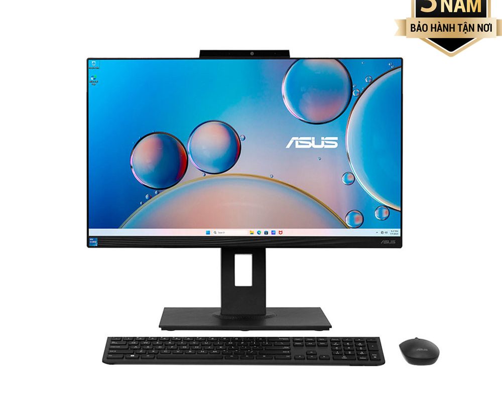 Máy tính để bàn All in one Asus A5402WVAT-BA024W (Intel Core i5-1340P | 16GB | 512GB | Inten Iris Xe | 23.8 inch FHD | Cảm ứng | Win 11 | Đen)