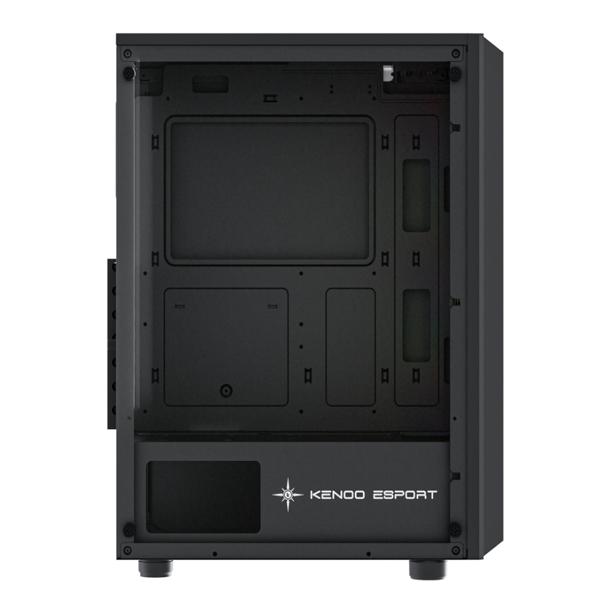 Vỏ case KENOO ESPORT K300 3F – Màu Đen ( 3 fan RGB – ATX)