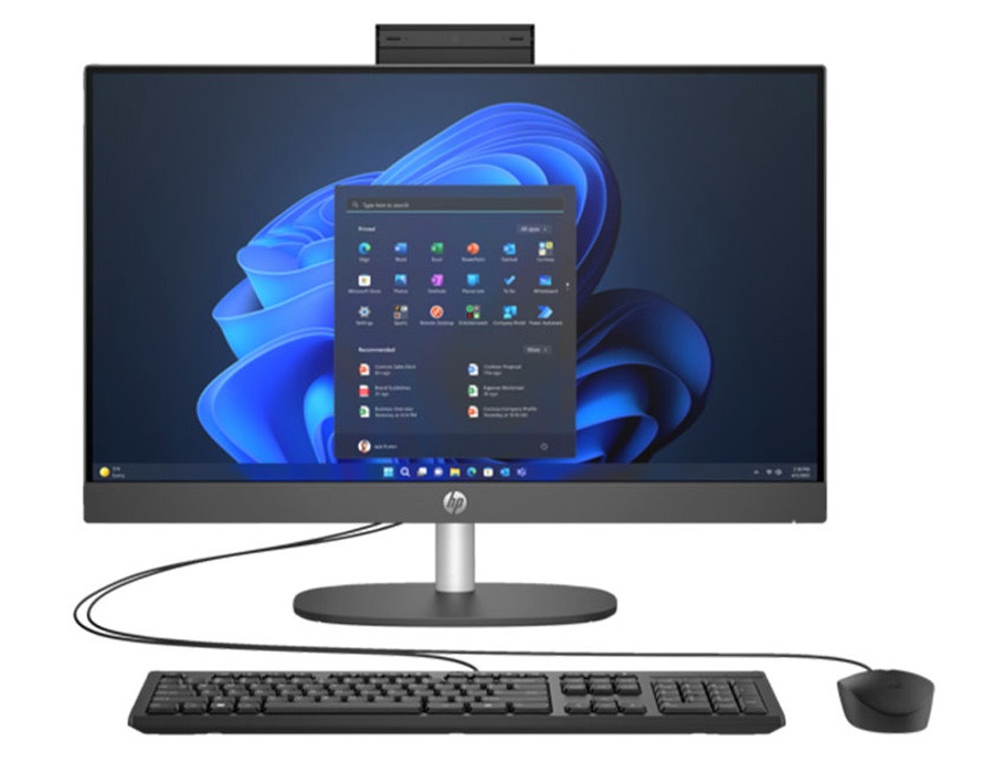 Máy tính để bàn All in one HP ProOne 240 G10 9H0A8PT (Intel Core i3-N300 | 8GB | 512GB | Intel UHD | 23.8 inch FHD | Win 11 | Đen)