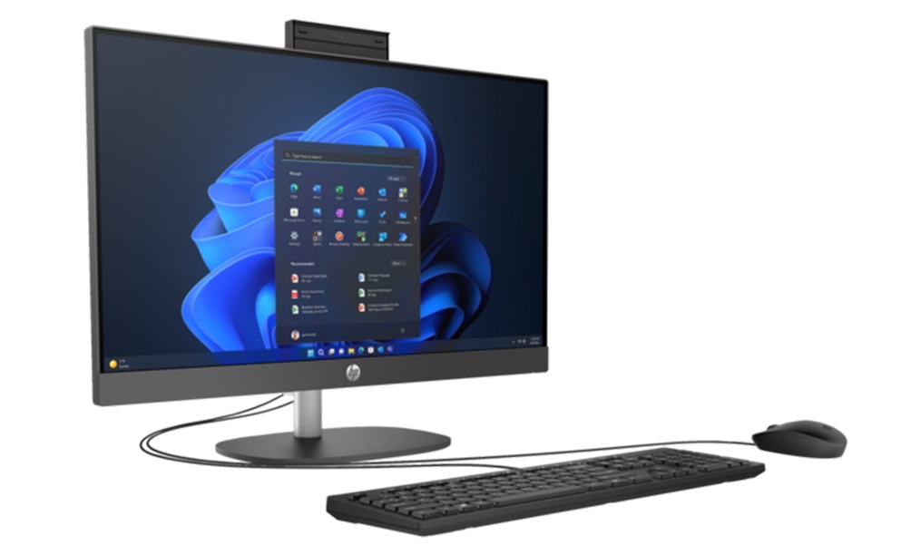 Máy tính để bàn All in one HP ProOne 240 G10 8W8K2PA (Intel Core i7-1355U | 8GB | 256GB | Intel Iris Xe | 23.8 inch FHD | Win 11 | Đen)