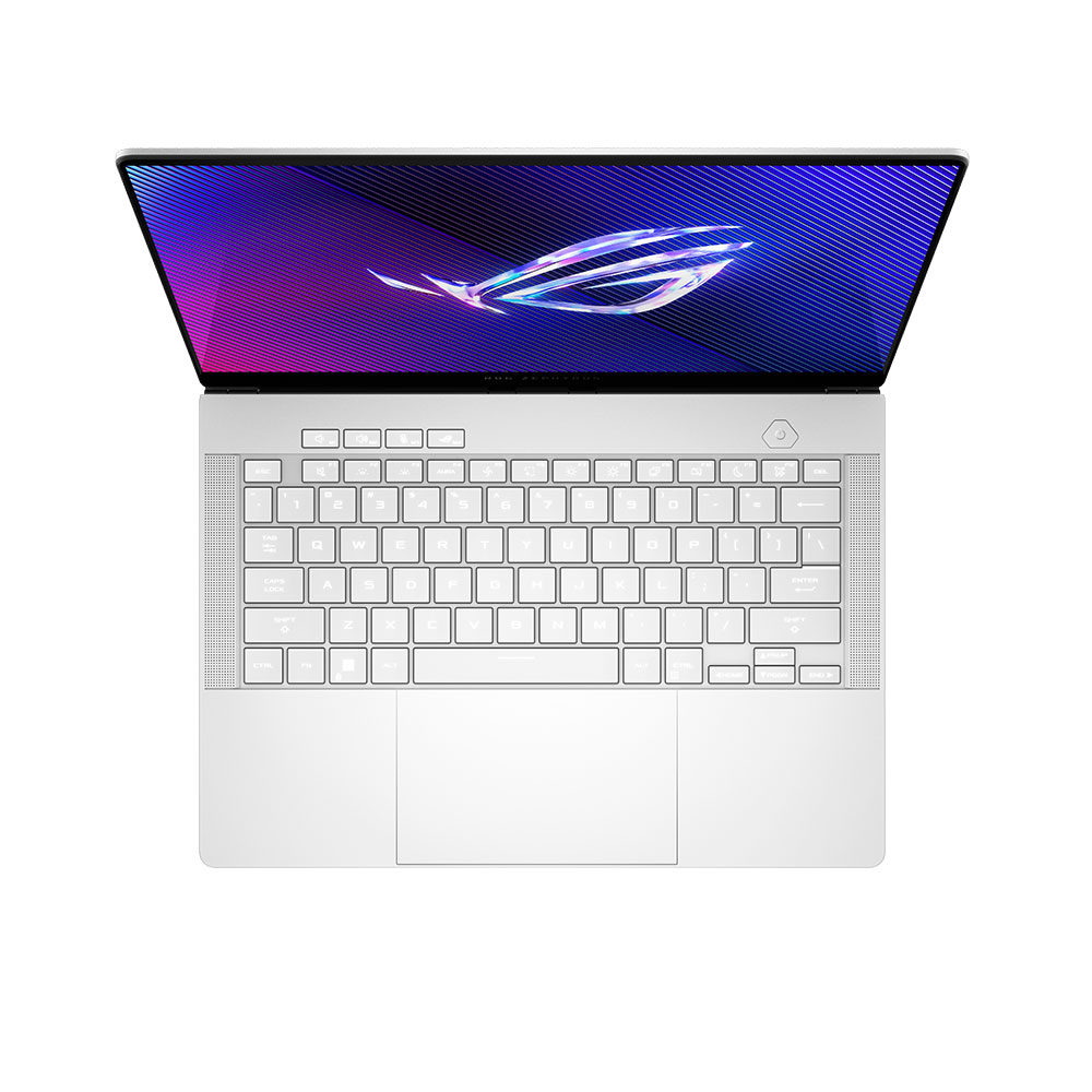 Laptop Asus Gaming ROG Zephyrus G14 GA403UU-QS101W (AMD Ryzen 9 8945HS | 32GB | 512GB | RTX 4050 6GB | 14 inch 3K OLED 120Hz | Win 11 | Trắng)