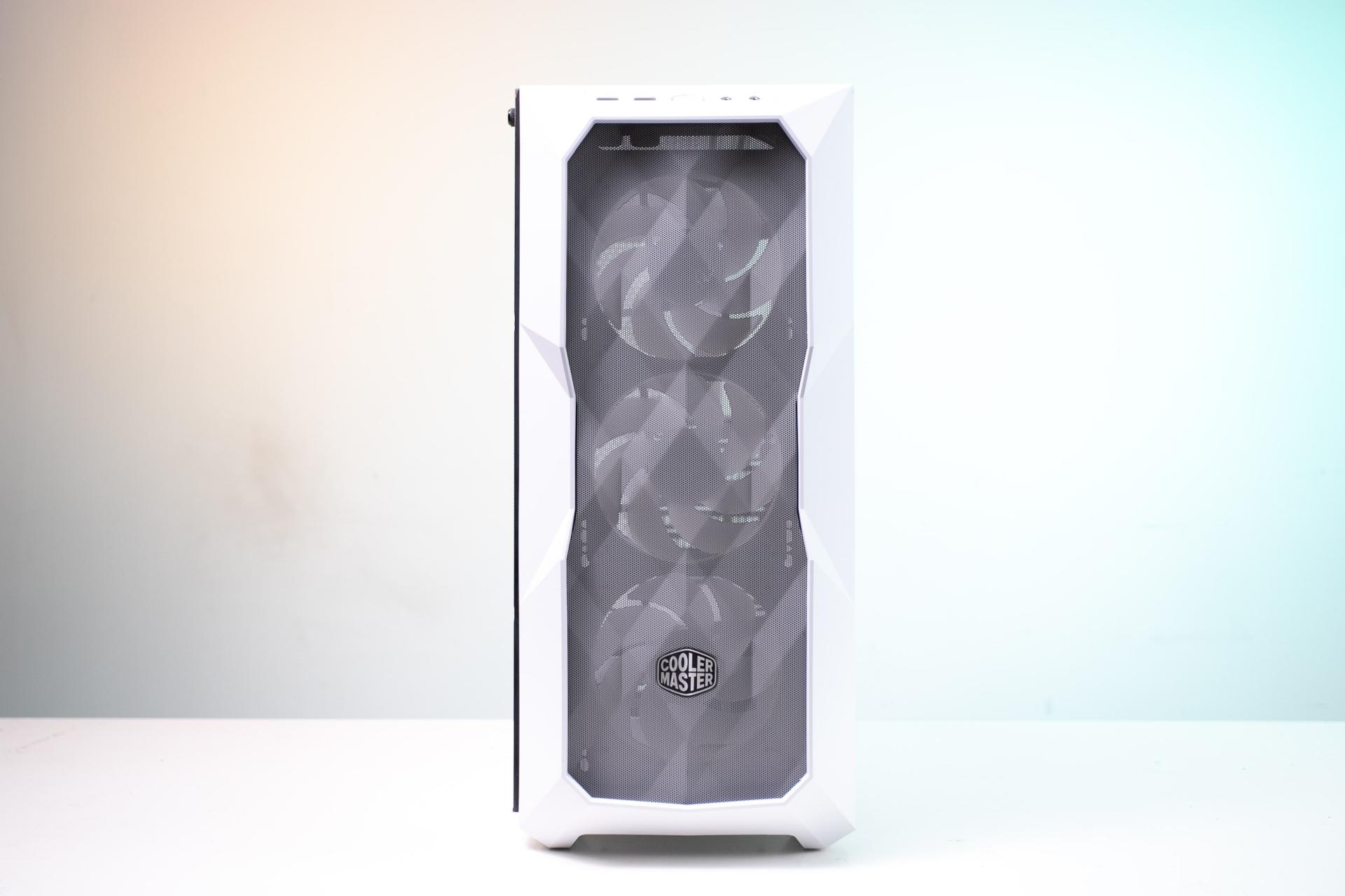 Vỏ case CoolerMaster MASTERBOX TD500 TG MESH WHITE ARGB