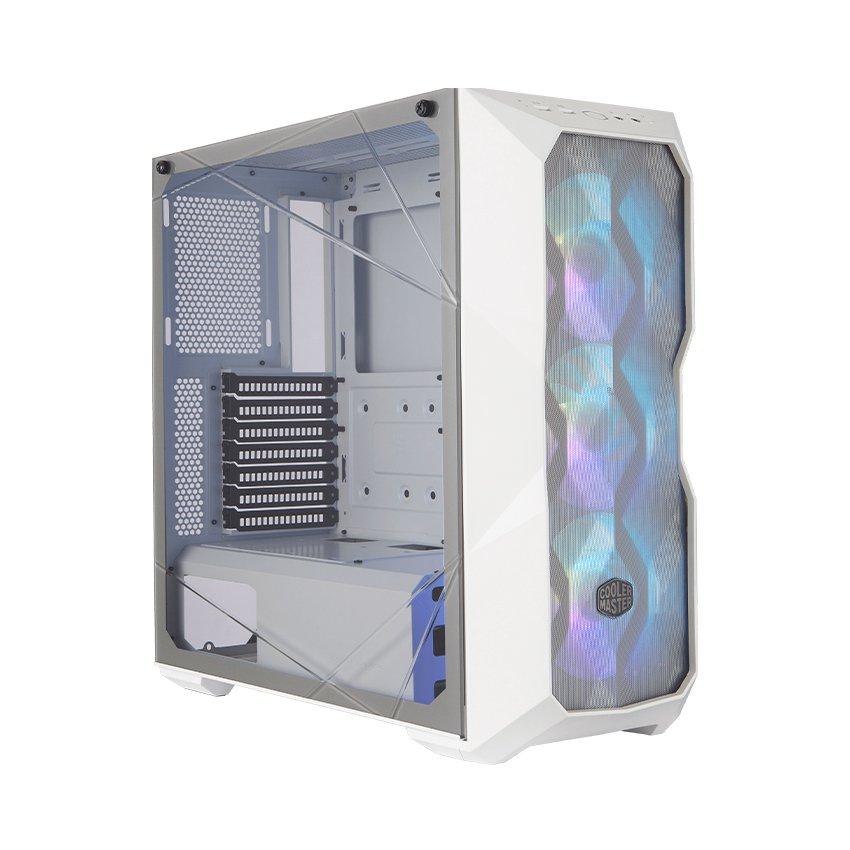 Vỏ case CoolerMaster MASTERBOX TD500 TG MESH WHITE ARGB