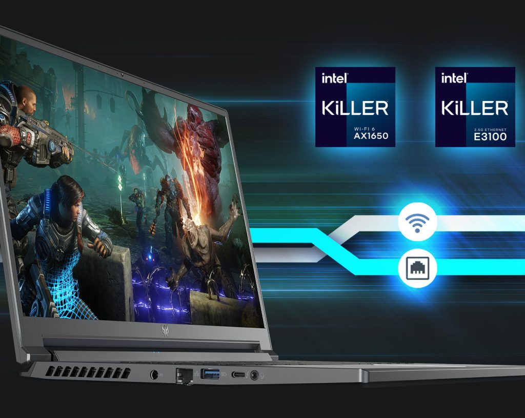 Laptop Acer Gaming Predator Triton 500 SE PT516-51s-71RW NH.QAKSV.001 (Core™ i7-11800H | 64GB | 1TB SSD | RTX 3080 8GB | 16 inch WQXGA | Win 10 | Steel Gray)