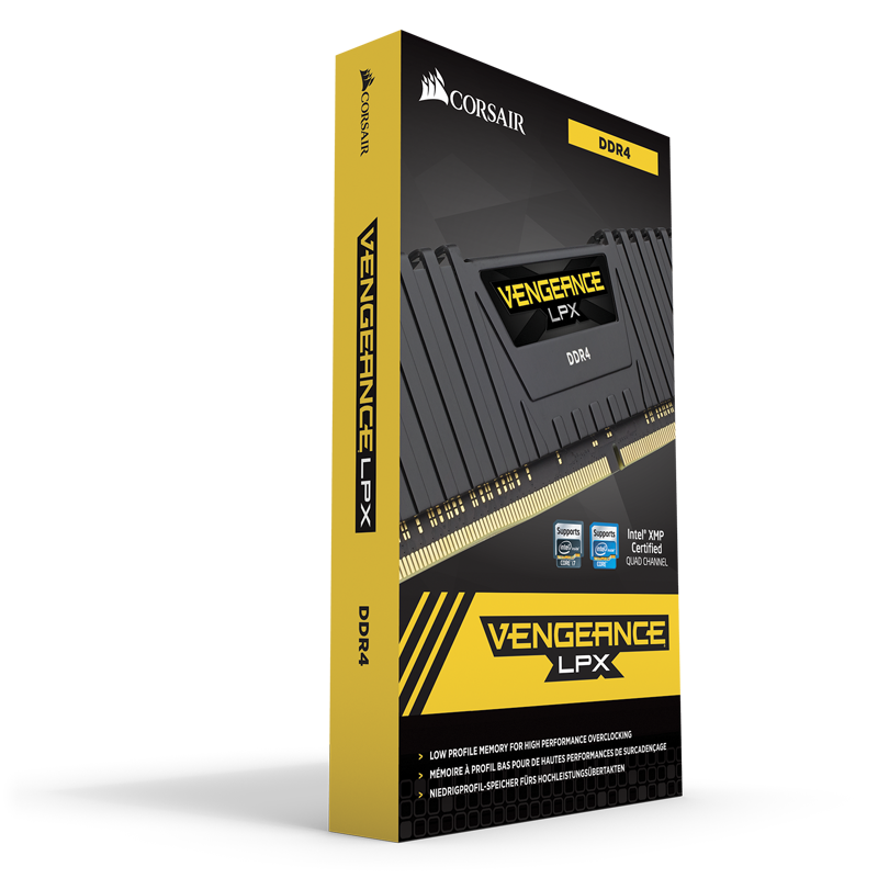 RAM CORSAIR VENGEANCE® LPX 8GB (1x8GB) DDR4 3200Mhz (CMK8GX4M1E3200C16)