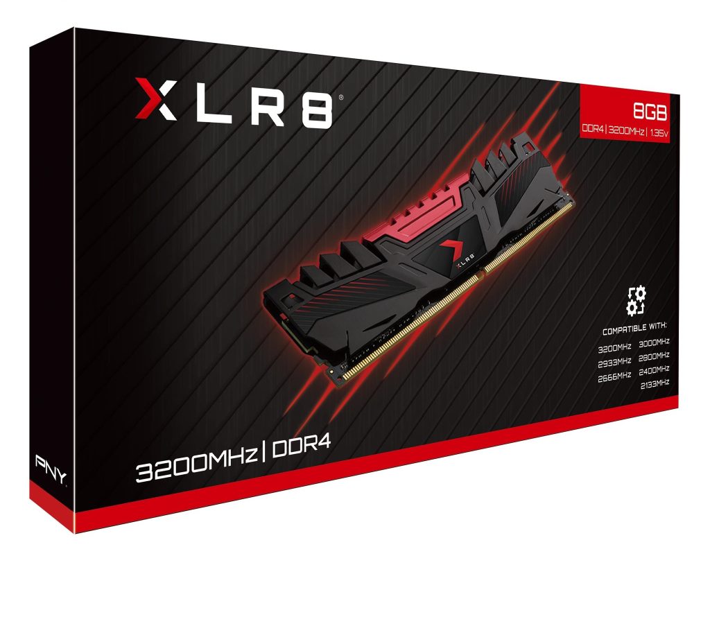 Ram PNY XLR8 Gaming 8GB (1x8GB) DDR4 3200MHz