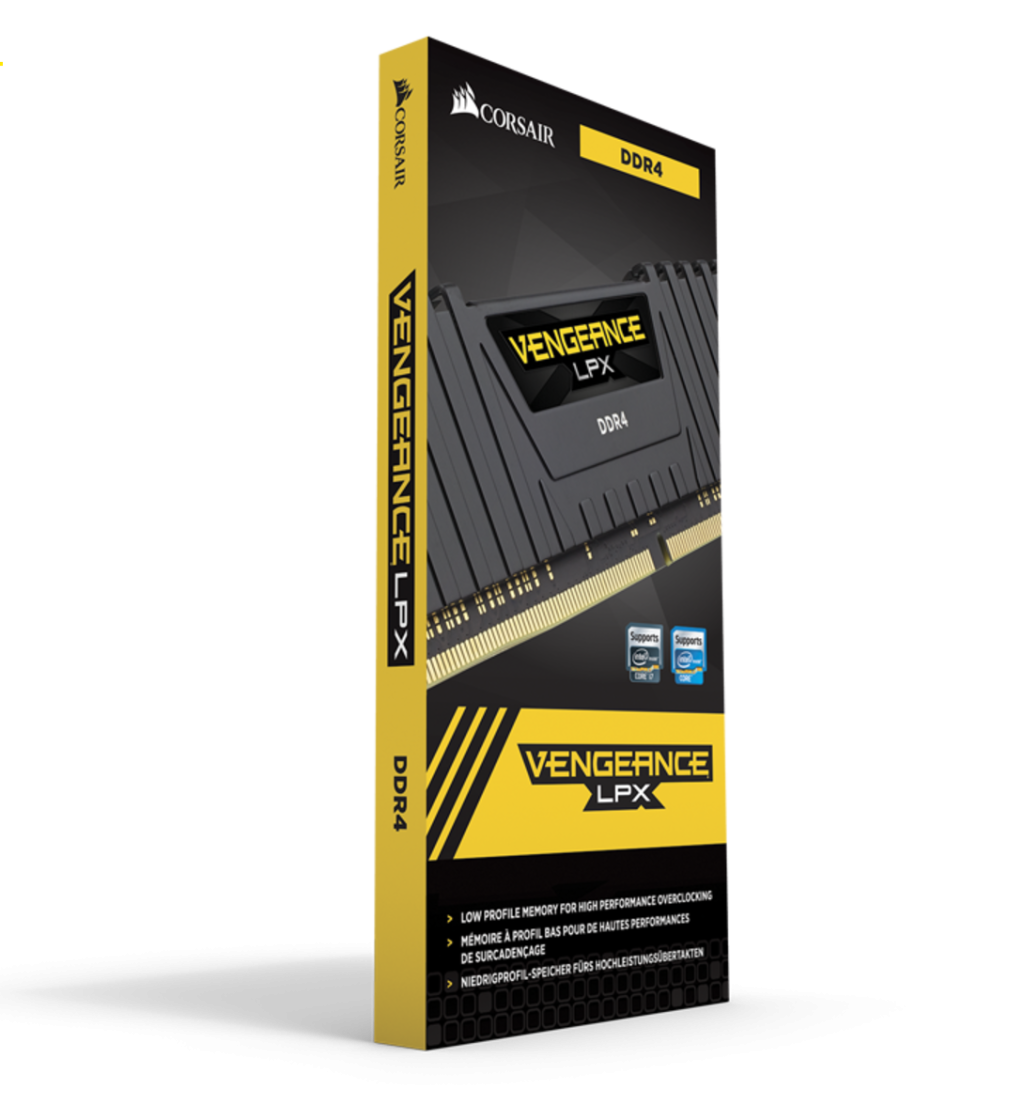 RAM CORSAIR VENGEANCE® LPX 16GB (1x16GB) DDR4 3200Mhz (CMK16GX4M1E3200C16)