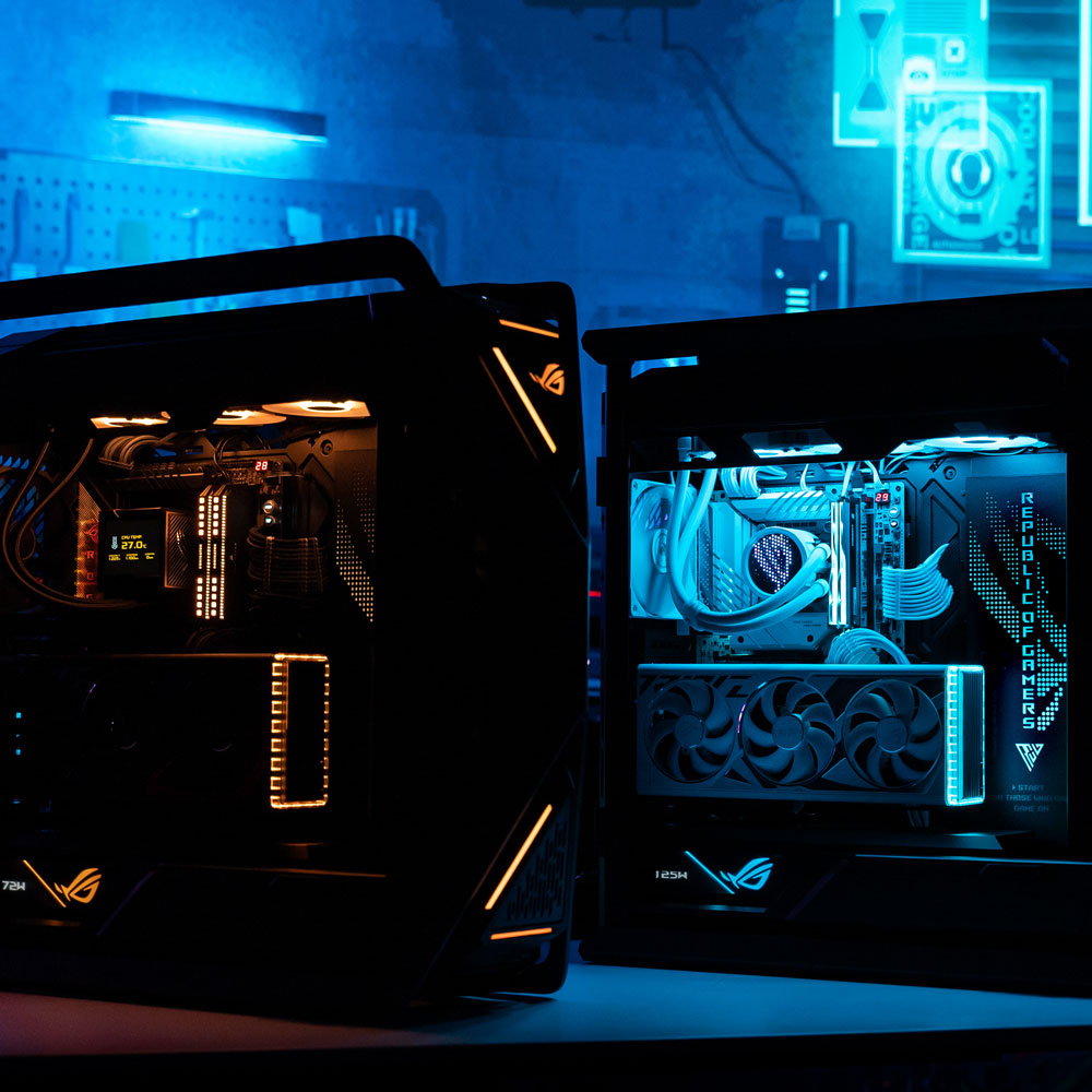 Vỏ Case ASUS ROG Hyperion GR701 ( Full Tower/ Màu Đen)