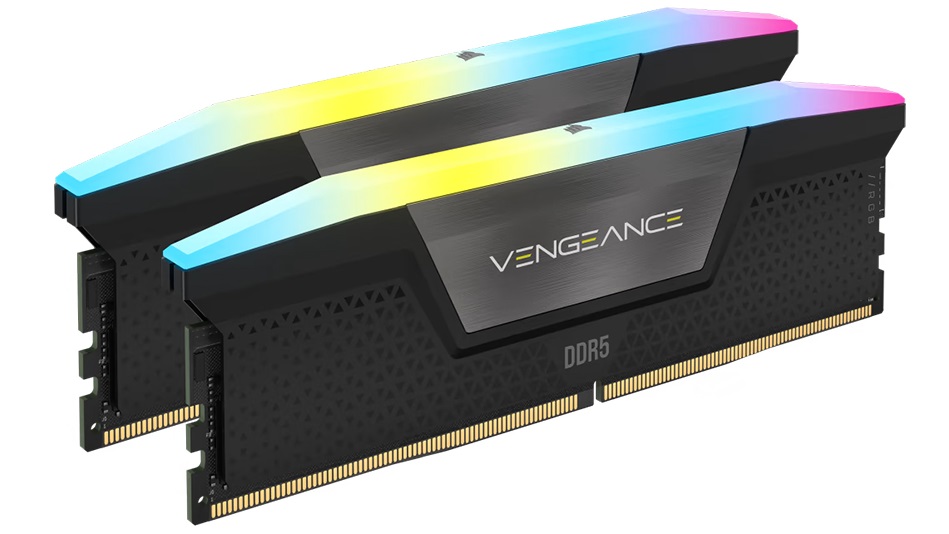 Ram Corsair VENGEANCE RGB 32GB (2x16GB) DDR5 bus 5600MHz Black (CMH32GX5M2B5600C40K)