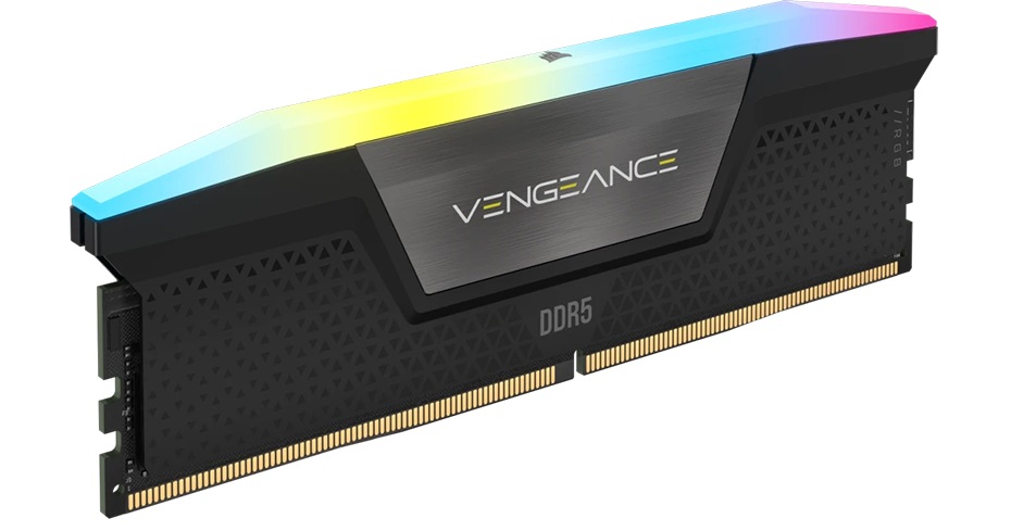 Ram Corsair VENGEANCE RGB 32GB (2x16GB) DDR5 bus 5600MHz Black (CMH32GX5M2B5600C40K)