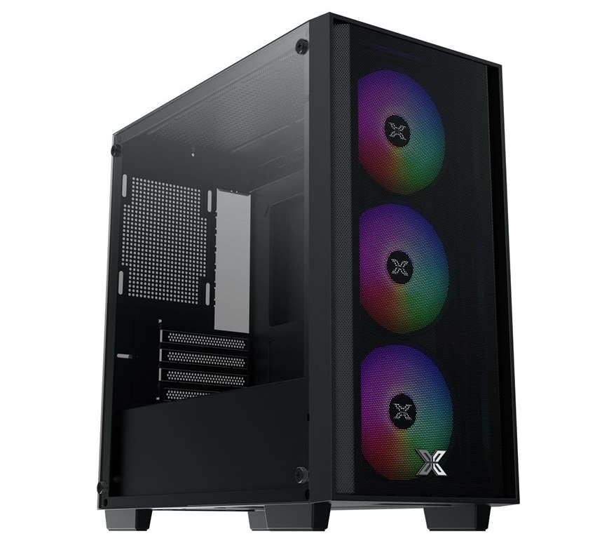 Vỏ Case Xigmatek NYX AIR II 3F EN41952 (Matx, 3 fan RGB, Màu Đen)