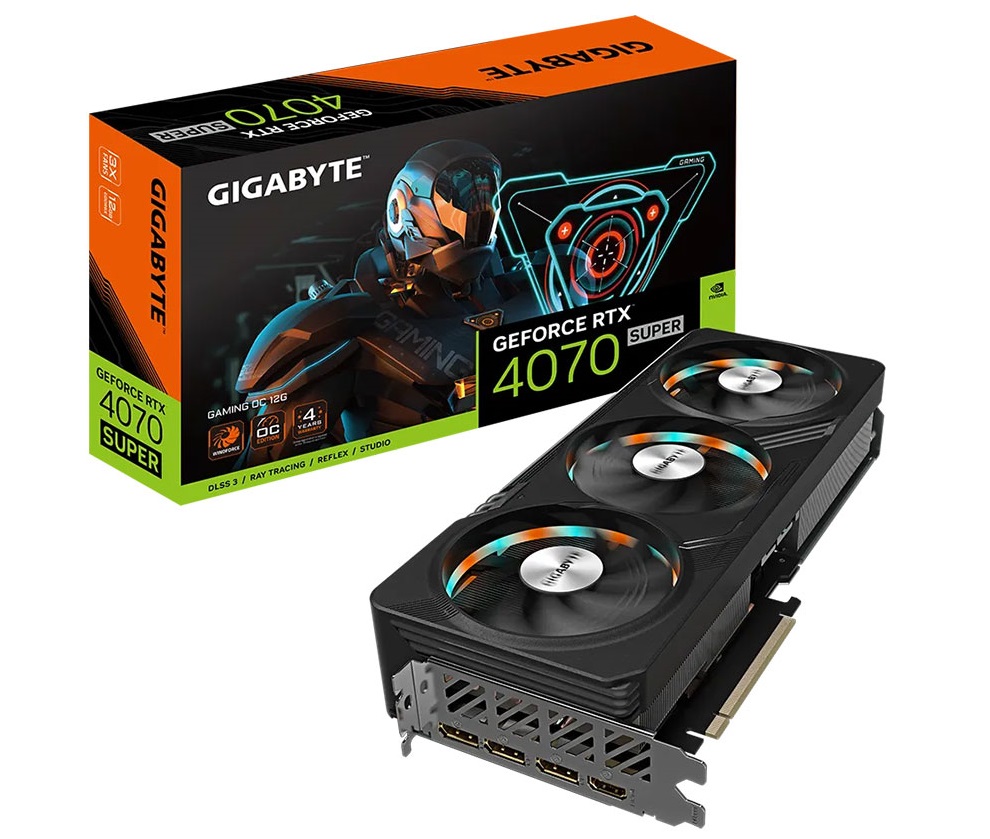 VGA Gigabyte RTX 4070 Super Gaming OC 12GB GDDR6X (N407SGAMING OC-12GD)