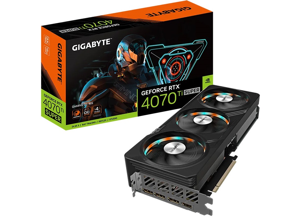 VGA Gigabyte RTX 4070 Ti Super Gaming OC 16GB GDDR6X (N407TSGAMING OC-16GD)