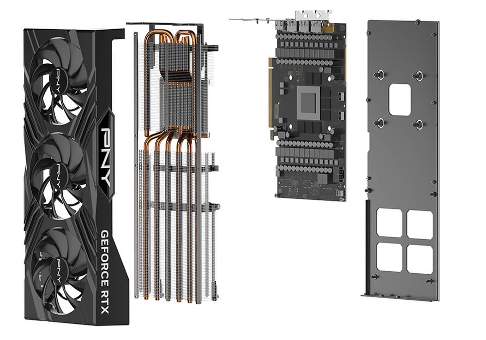 VGA PNY GeForce RTX 4080 SUPER VERTO OC 16GB GDDR6X