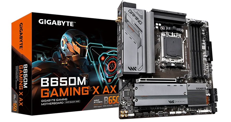 Mainboard Gigabyte B650M GAMING X AX (Wifi+Bluetooth)