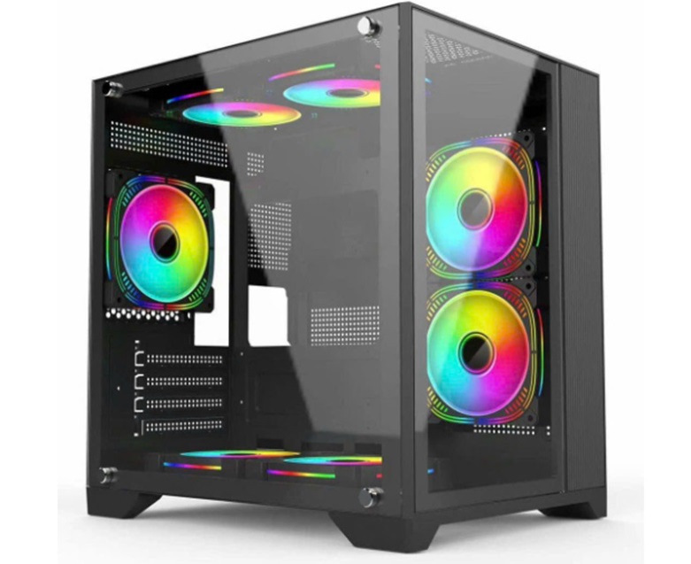Vỏ Case Xtech XT- FH919B ( Matx, Màu Đen) Case Bể Cá