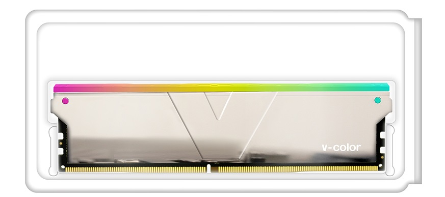 RAM PC V-Color DR4 16GB 3600MHz SKYWALKER PLUS RGB (SILVER) (TL416G36S818CSPSWS)