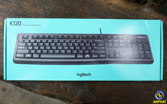 Bàn phím Logitech K120, Bàn phím có dây Logitech K120, Bàn phím máy tính USB Logitech K120 - ANPHATPC.COM.VN