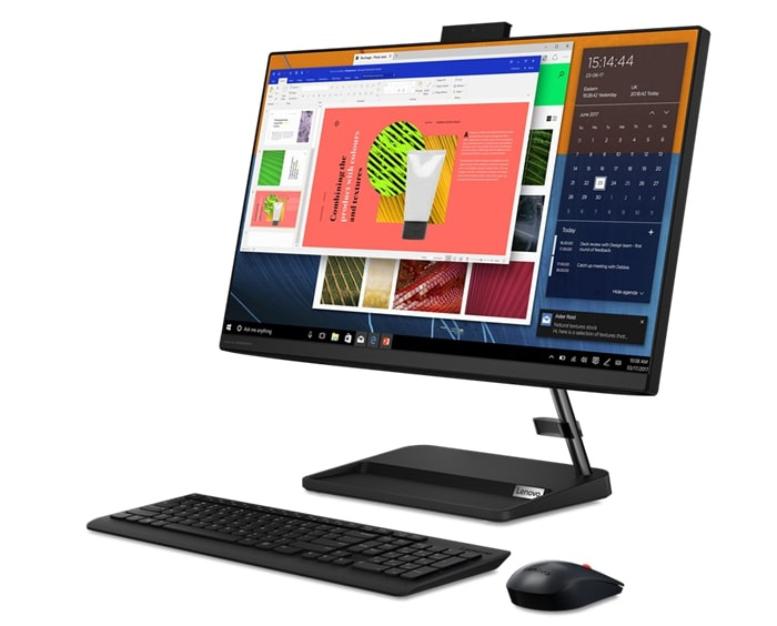 Máy tính để bàn All in One Lenovo IdeaCentre AIO 3 24ITL6 F0G000XCVN (Core™ i3-1115G4 | 4GB | 256GB | Intel UHD | 23.8 inch FHD | Win 11 | Đen)