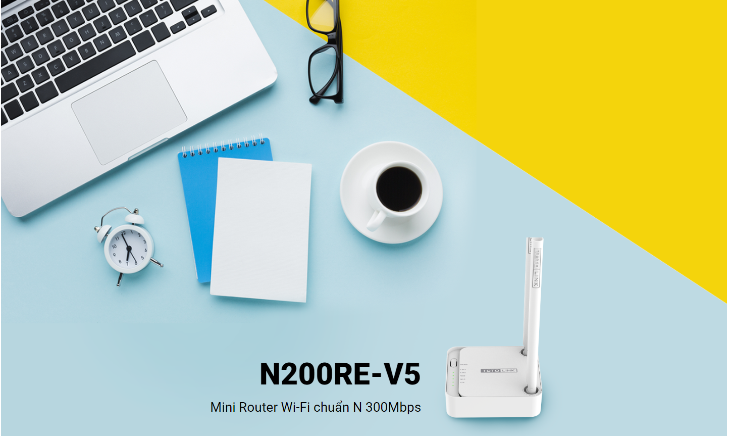 N200RE_V5 – Mini Router Wi-Fi chuẩn N 300Mbps