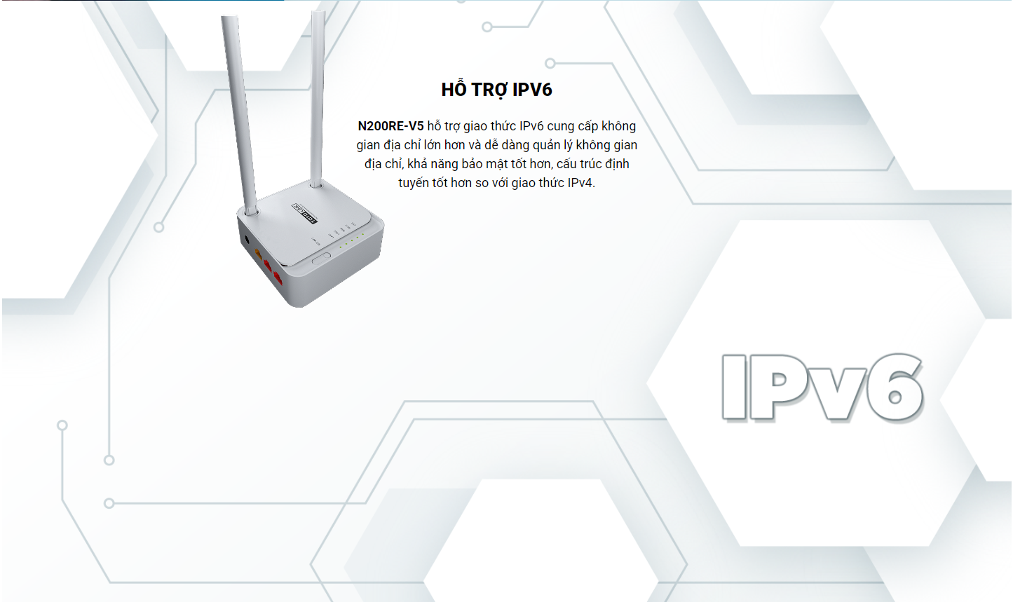 N200RE_V5 – Mini Router Wi-Fi chuẩn N 300Mbps