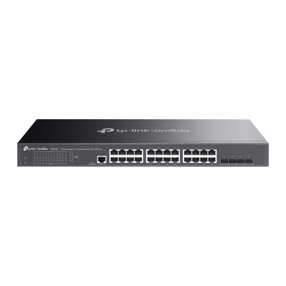 Thiết bị chia mạng TP-Link TL-SG3428 JetStream 24-Port Gigabit L2 Managed Switch with 4 SFP Slots