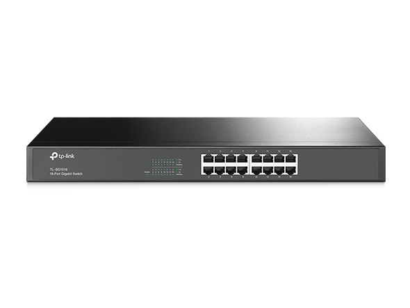 Bộ chia tín hiệu 16 cổng Gigabit TP-Link TL-SG1016 chuẩn 19″ tốc độ 10/100/1000
